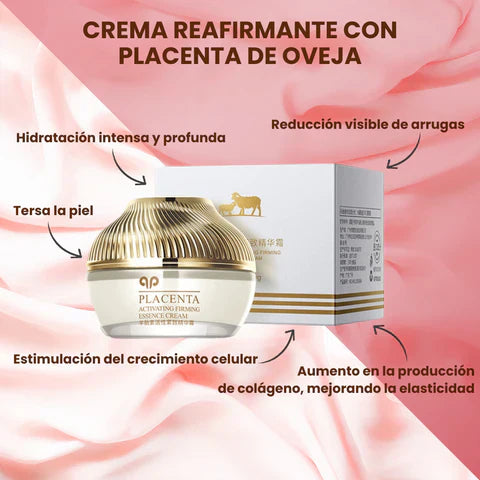 CREMA REAFIRMANTE - PLACENTA DE OVEJA PREMIUM