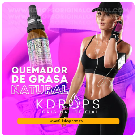 Kdrops 100% Original- REDUCE MEDIDAS EN TAN SOLO SEMANAS