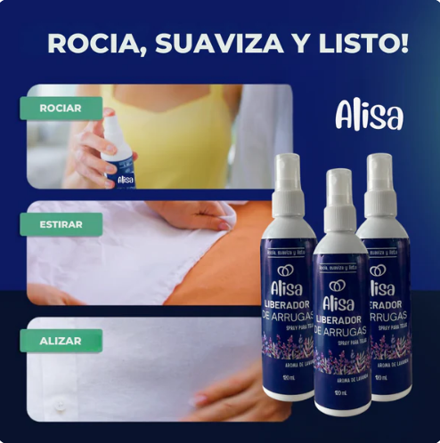 SPRAY ANTIARRUGAS ALISA