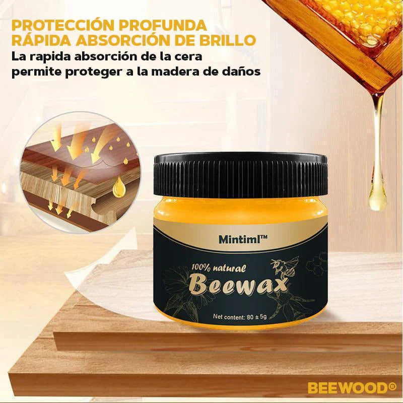 Beewax™ - Restaurador De Madera, Muebles, Cerámica Y Cuero Al Instante