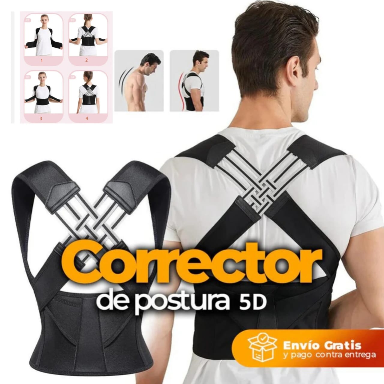 CORRECTOR DE POSTURA 5D